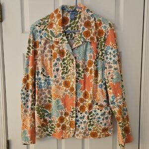 Koret Multicolor Floral Blazer